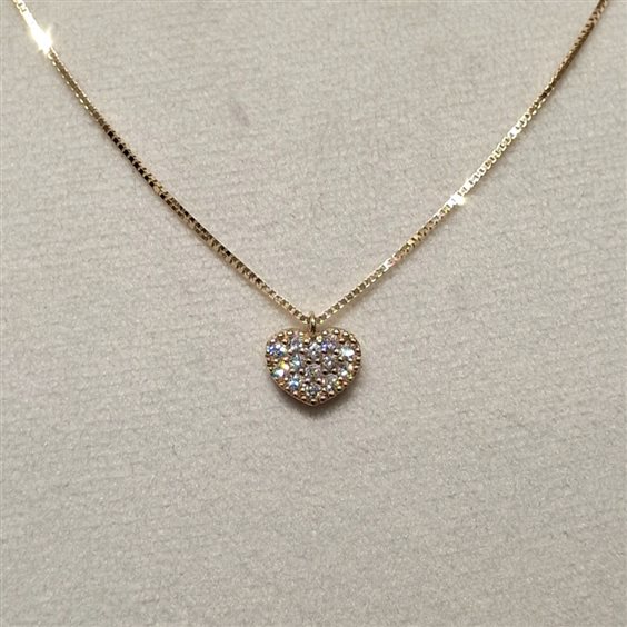 Collana Fanton Gioielli Donna COLLANE ORO in Oro giallo Cubic Zirconia COOR-311-52 - COOR-311-52